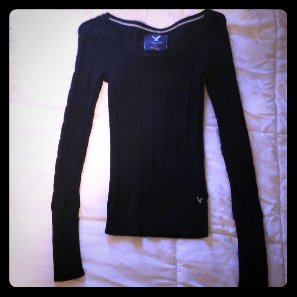 Black sweater